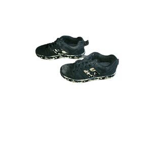 Heelys Sneakers Youth Boys Sz 6‎ Black Camo Lace Up Wheels Low Top